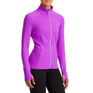 Athleta Full Zip 'Hope Jacket 2' in Jazzy Purple Size Small
